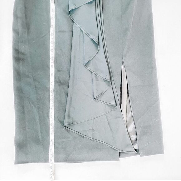 Jay Godfrey Carlo Draped Midi Dress - Picture 9 of 10